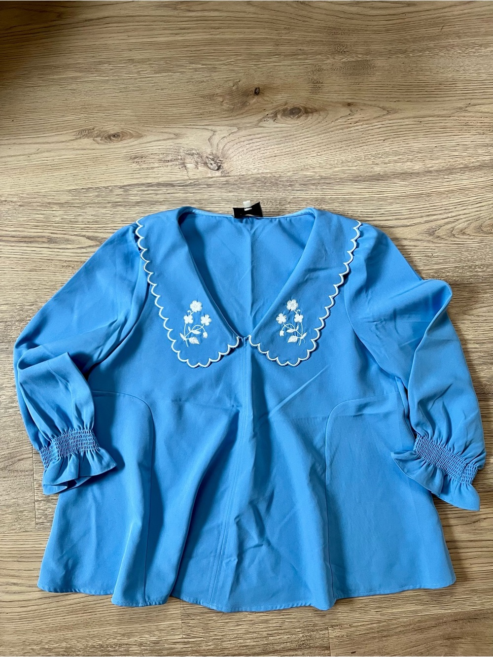 Tuckernuck Embroidered Blouse